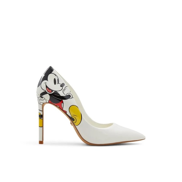 Disney X Aldo Stiletto Pump Heels Mickey and Minnie D100Stessy New in box - Picture 5 of 16